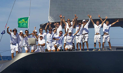 Gold at Maxi Worlds (Wally class) 2013